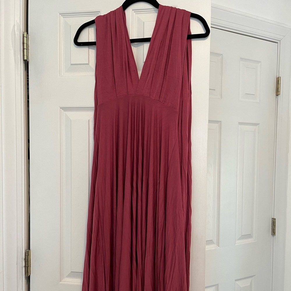 Lulus Pink Wrap Dress